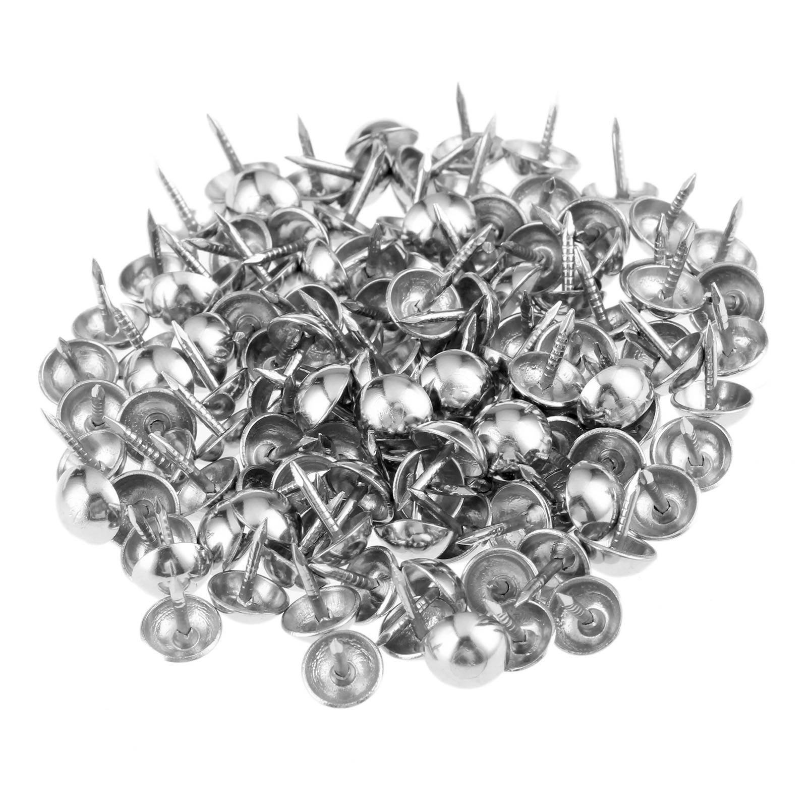 Furniture Upholstery Hardware - 100Pcs Paku Keling Perak 7x10mm untuk