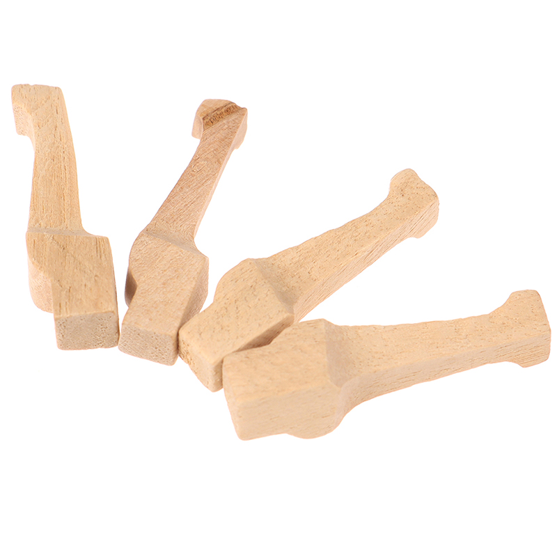 Furniture Leg Set - 4 Buah/Set Mainan Aksesori Pembuatan Furnitur