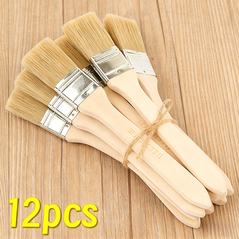 1-24 Buah Set Kuas Cat Profesi - Furniture Hardware Design ulasan dan harga