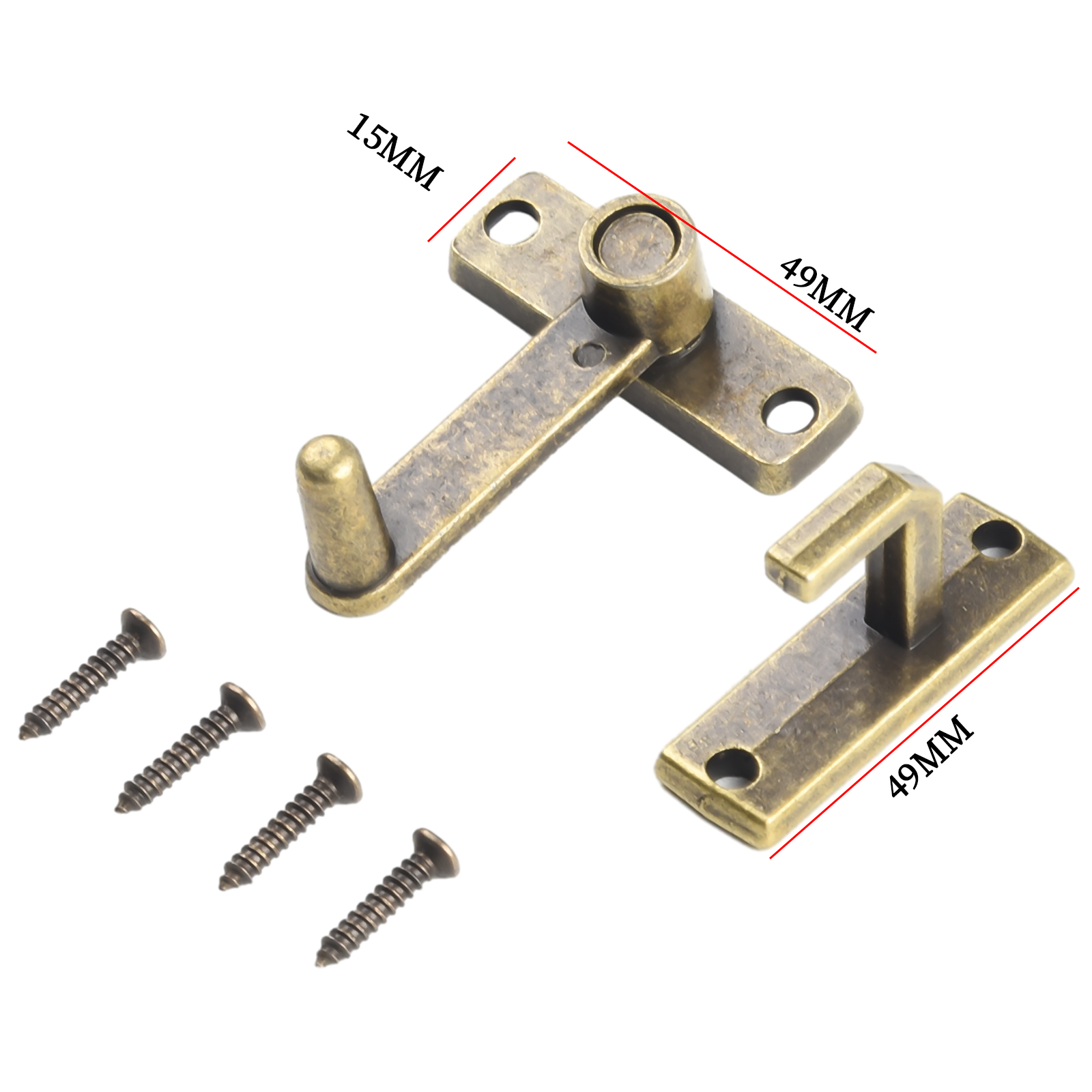 1set Kunci Pintu Geser Perungg - Furniture Hardware Supply ulasan dan harga