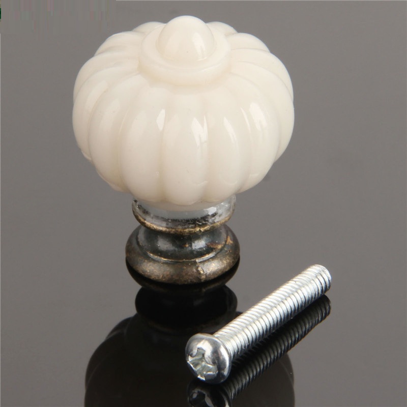 1 Buah Kenop Kabinet Labu Puti - Furniture Hardware Supply ulasan dan harga