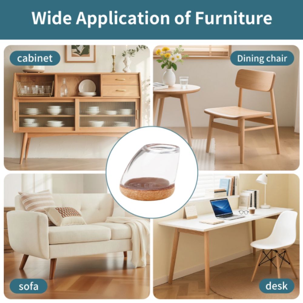 Pelindung Kaki Kursi Bahan Sil - Furniture Leg Set ulasan dan harga