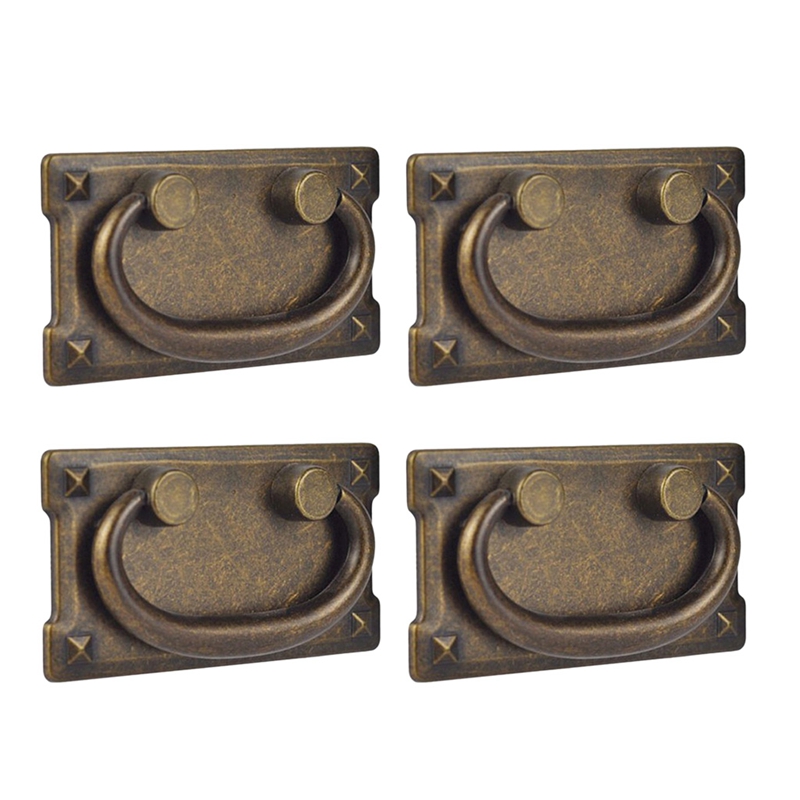 4 Buah Gagang Tarik Cincin Lac - Furniture Hardware Design ulasan dan harga