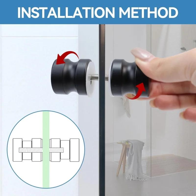 Gagang Pintu Kaca Shower Berga - Furniture Hardware Supply ulasan dan harga