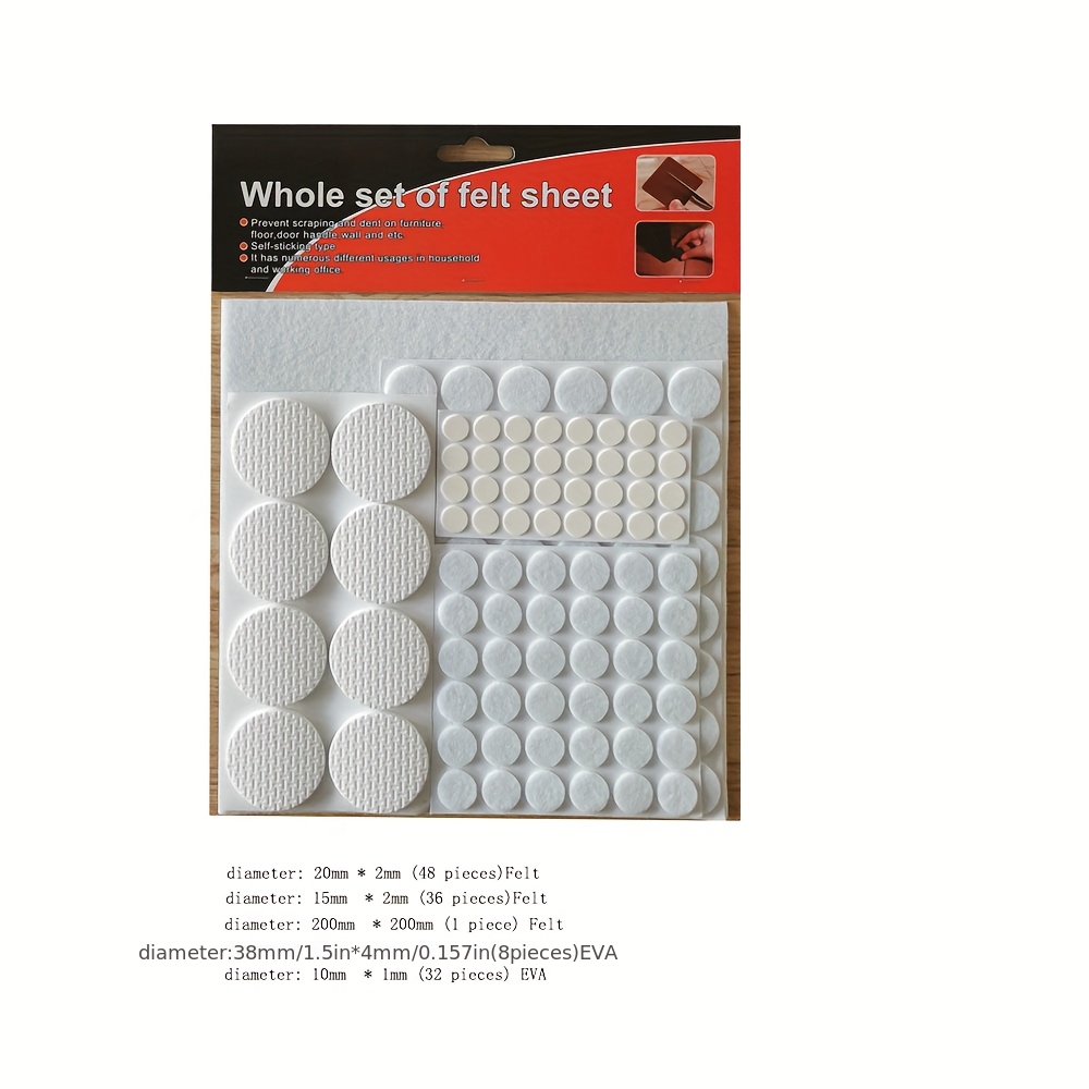 125pcs set bantalan kain pelin - Furniture Leg Set ulasan dan harga