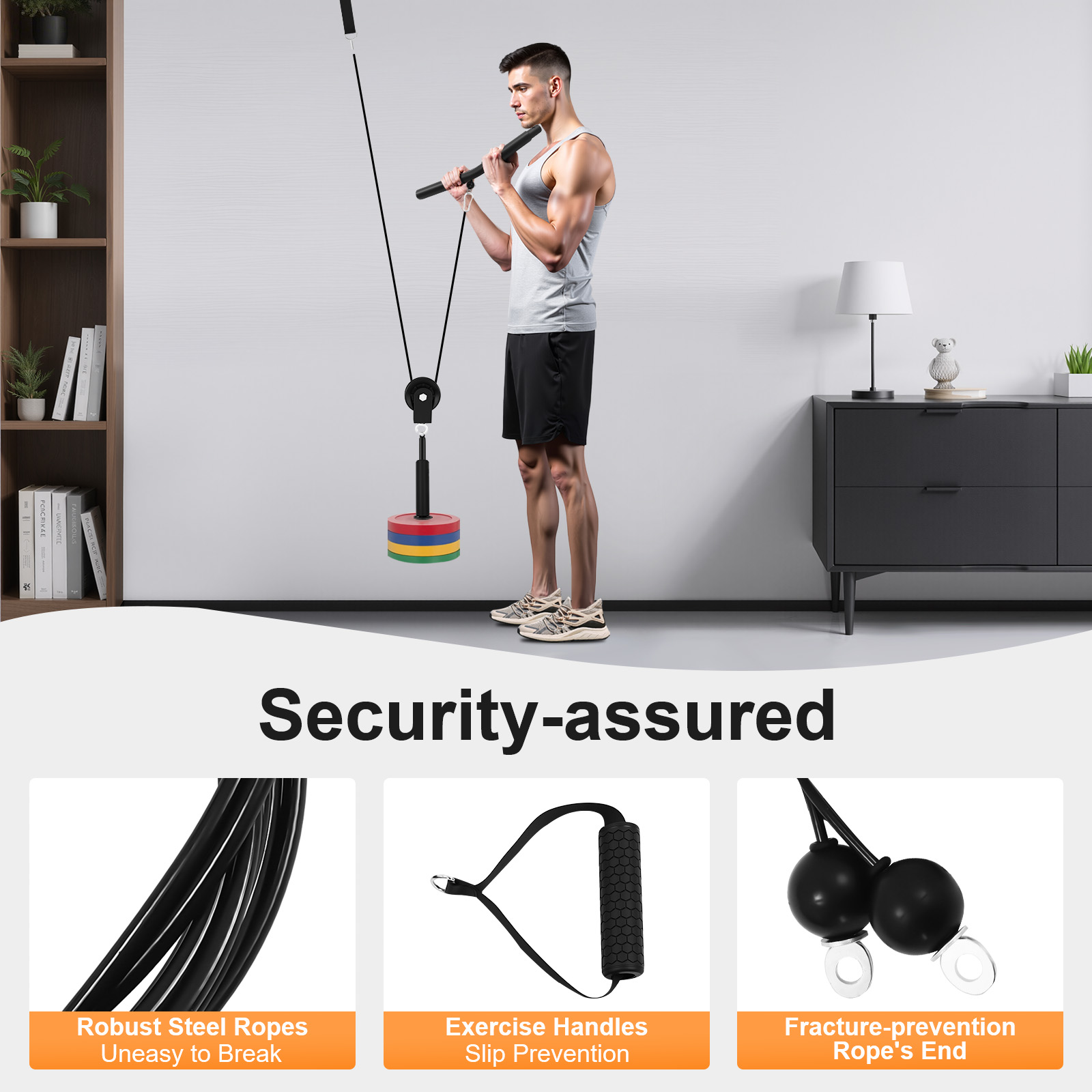 Sistem Kebugaran Tarik Kabel 1 - Furniture Leg Set ulasan dan harga